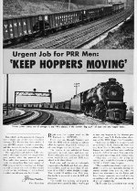 "Keep Hoppers Moving," Page 1, 1956